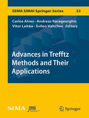 cover image of Advances in Trefftz Methods and Their Applications